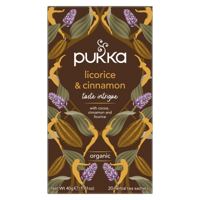Pukka Licorice & Cinnamon 20 Tea sachets
